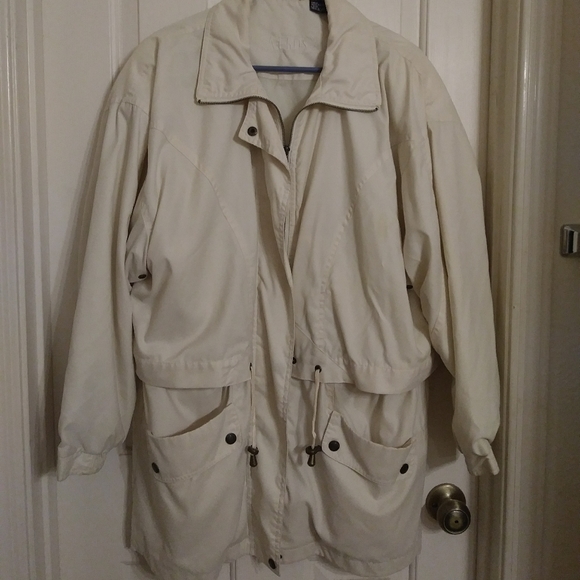 Aeros winter white wind and cold barrier jacket - Picture 3 of 6